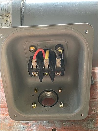 画像1: 【商品番号：C3192】 　日立 0.75ｋW-4P　（屋外型） 